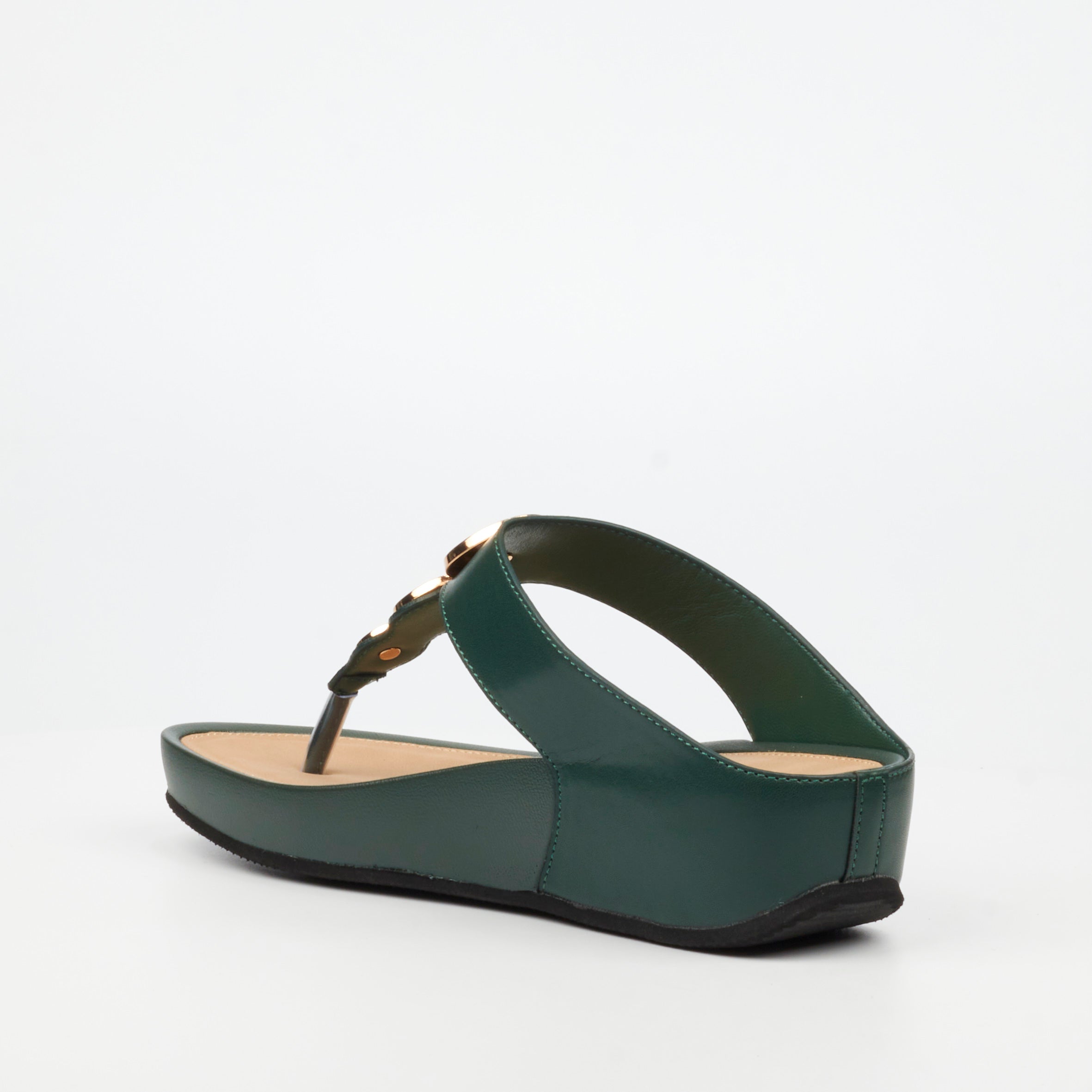 Butterfly Feet Ladies Green Delia 13 Shoes