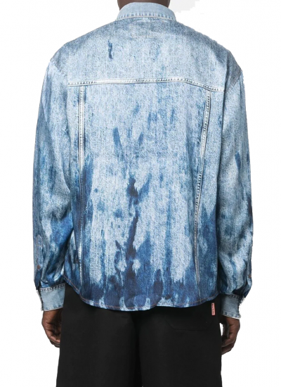 Diesel Unisex U-S-Gilly Shirt In Blue