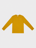 Ben Sherman Mens Essential Long Sleeve Crew T-Shirt In Dijon