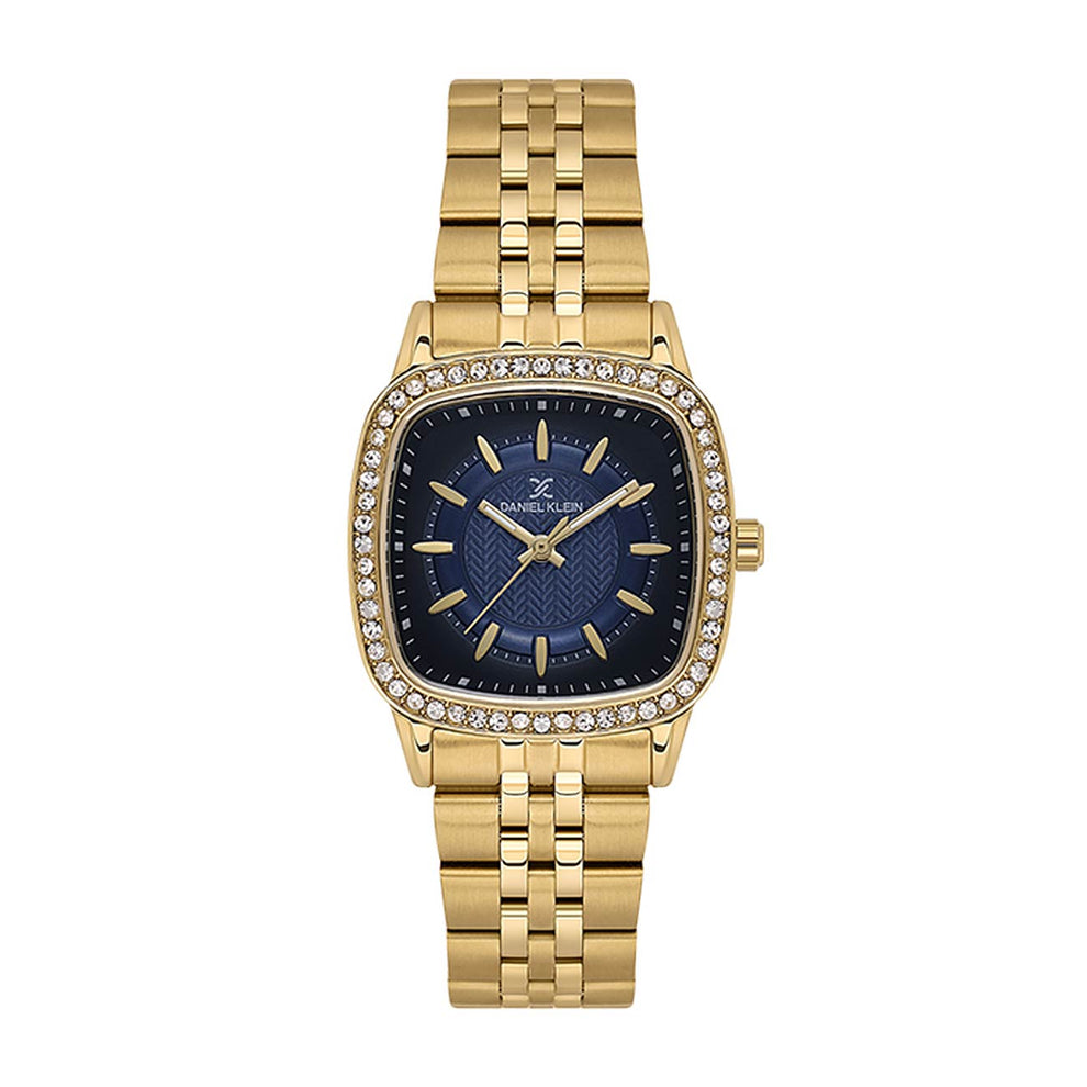 Daniel Klein Womens Watch In Gold & Blue