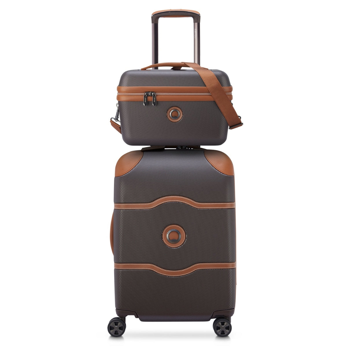 Delsey Chatelet Air Vanity Case Chocolate