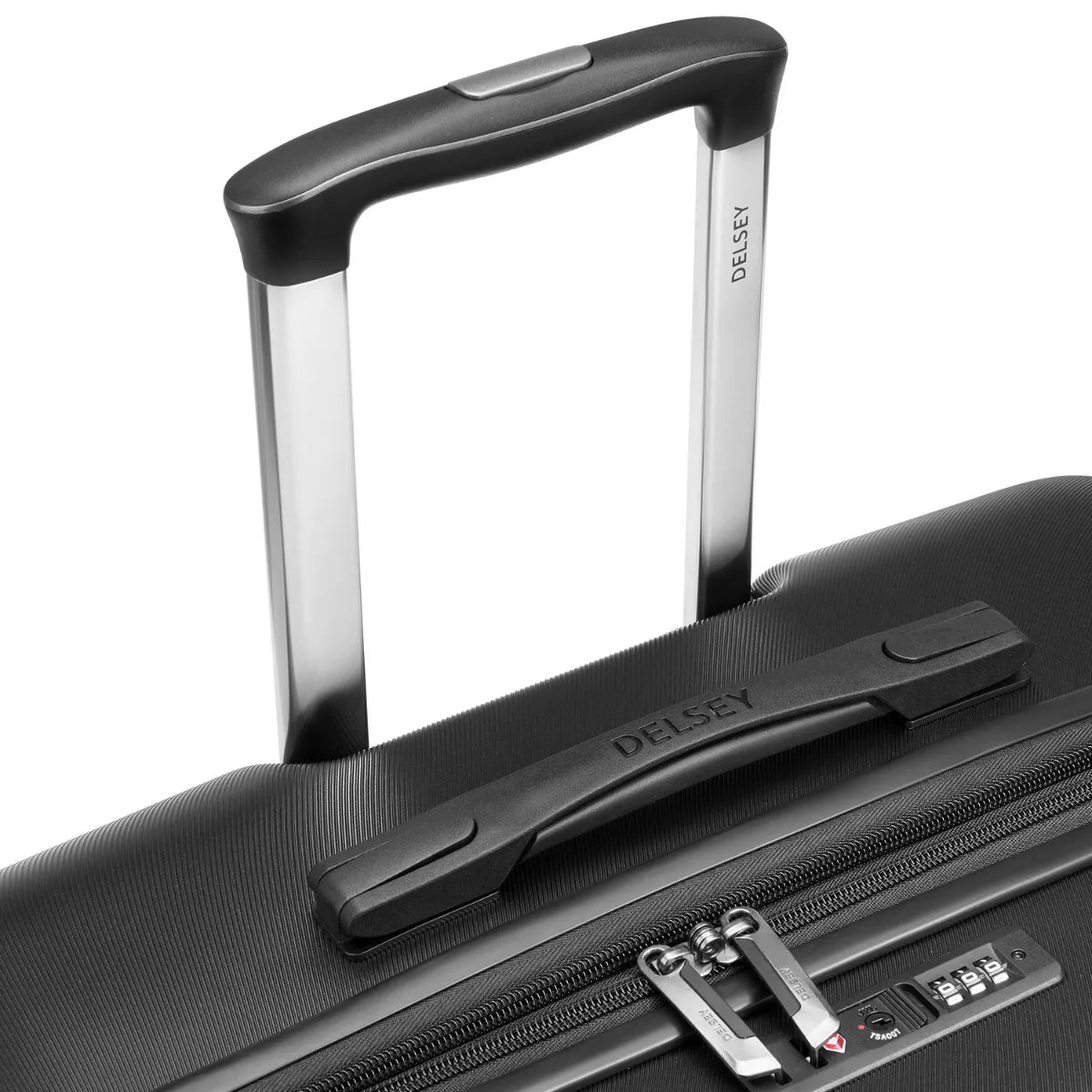 Delsey Paris Air Armour Trolley Case In Black