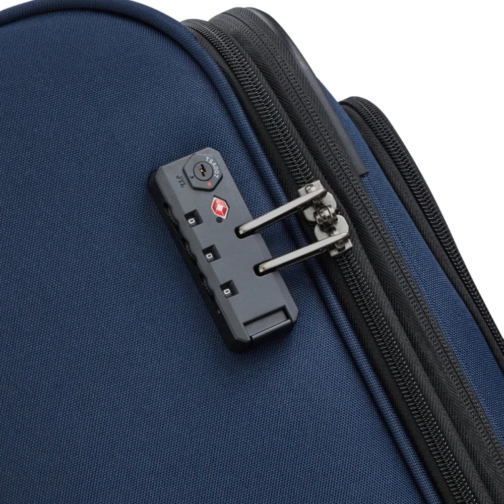 Delsey Paris Priscilla Trolley Case In Blue