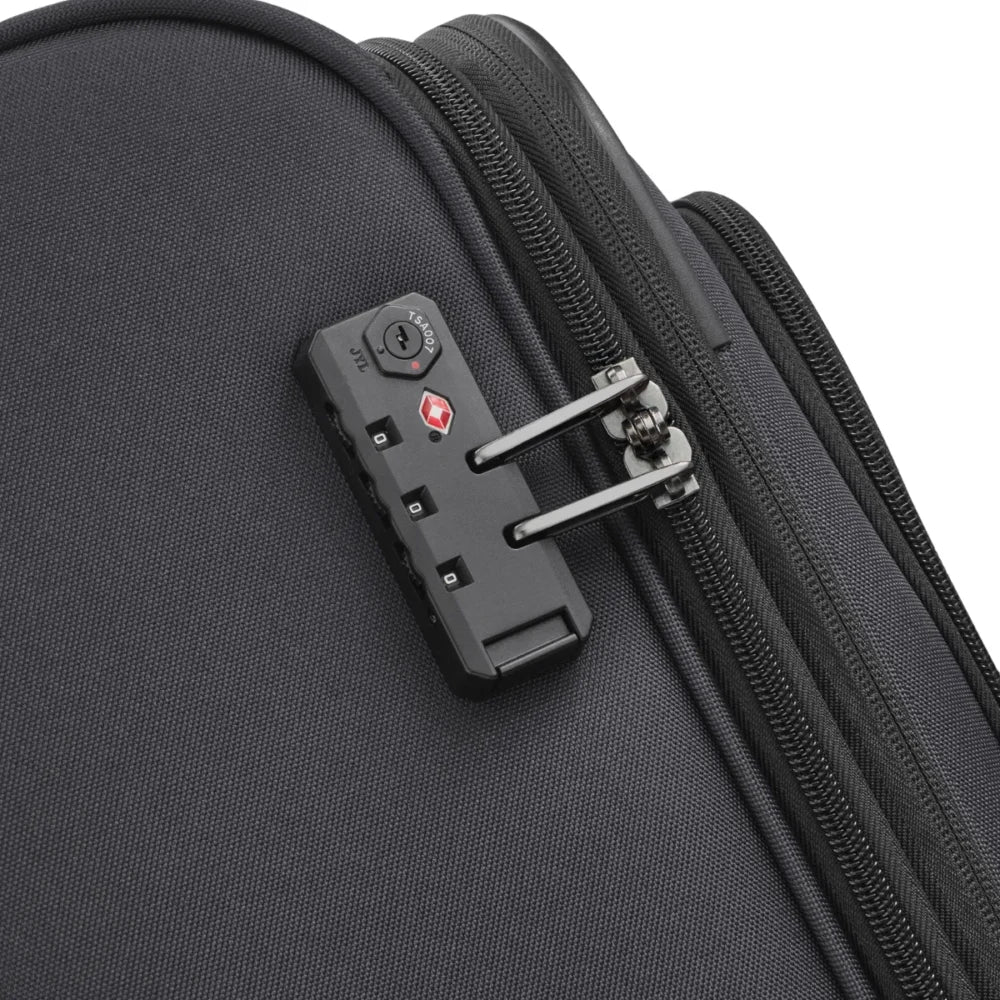 Delsey Paris Priscilla Trolley Case In Charcoal