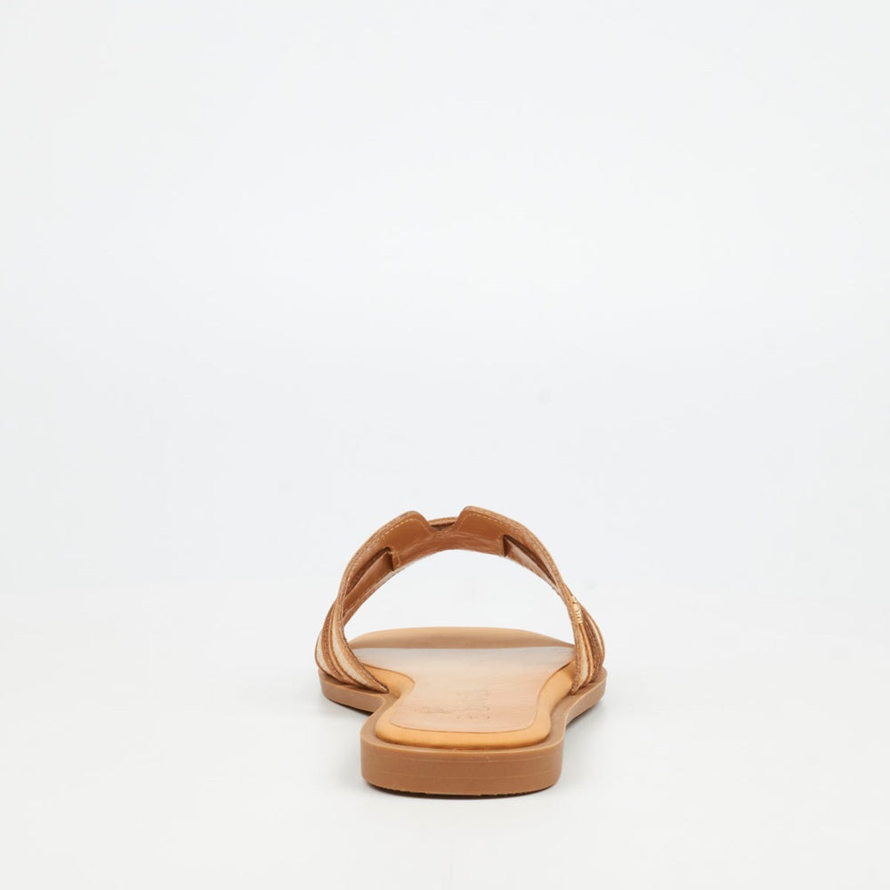 Butterfly Feet Ladies Dorey 7 Shoes In Tan