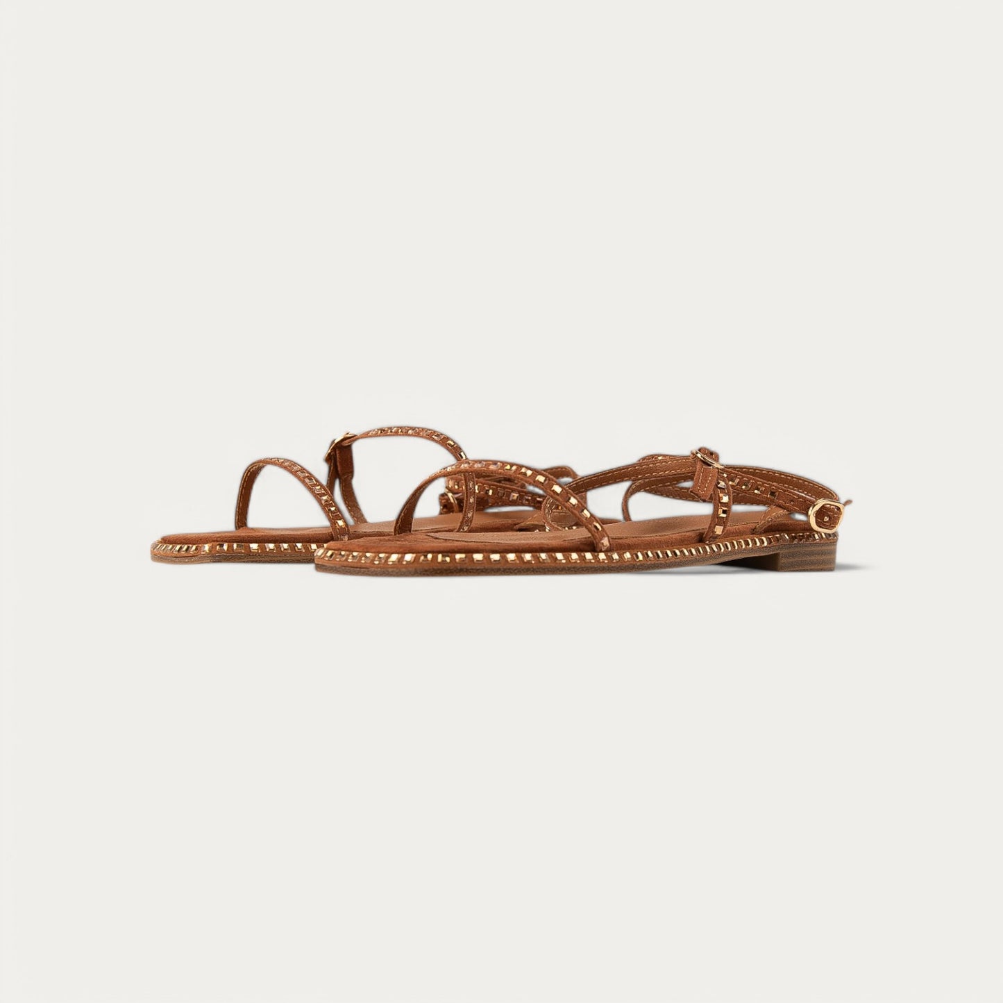 La Her Womens JY10 Sandals In Tan