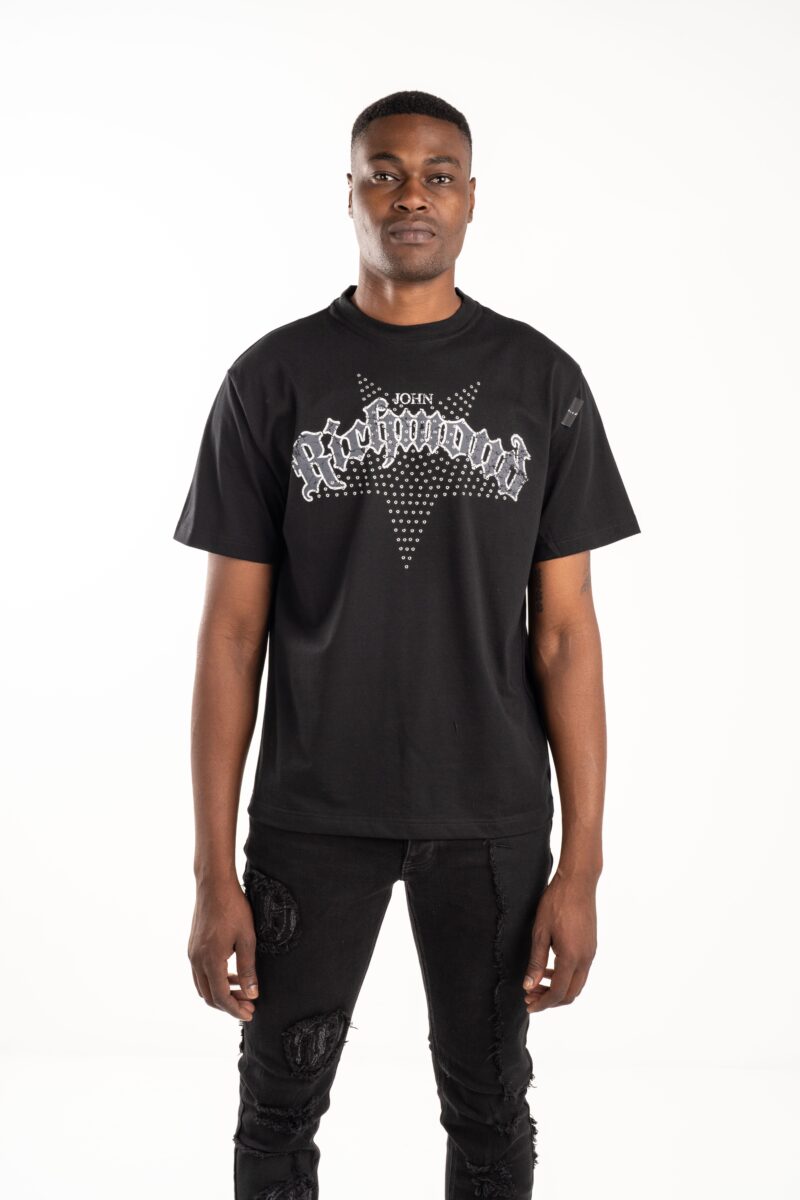 John Richmond Rma23083Tsit T-Shirt Over Hanso Black