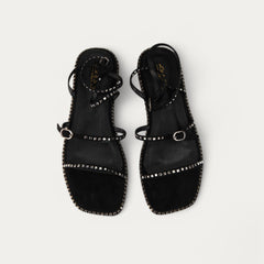 La Her Womens JY10 Sandals In Black