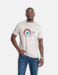 Ben Sherman Mens Sneaky Target Sustained Grey T-Shirt