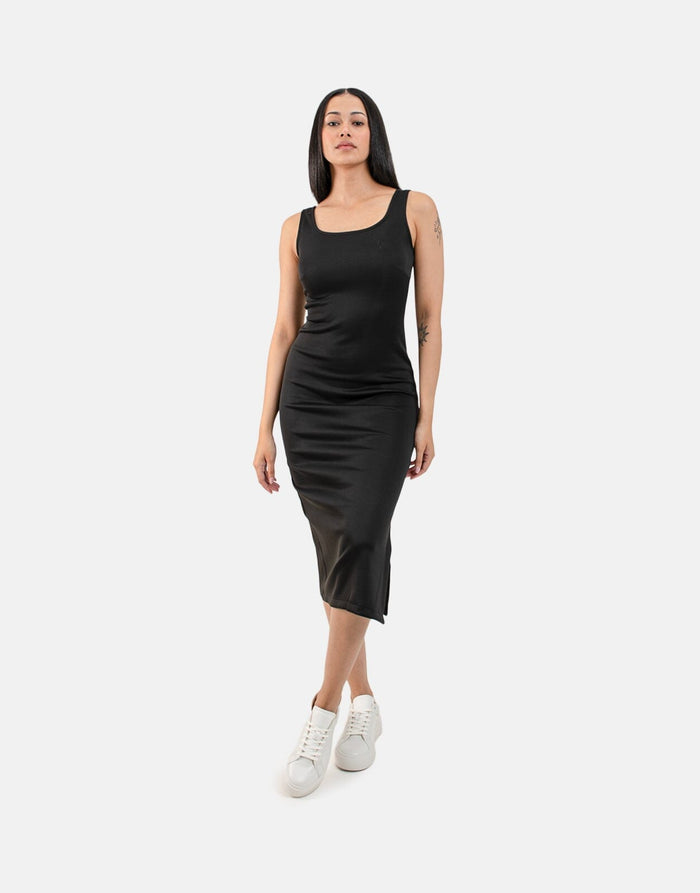 Polo Wmn Megan Sl Occassion Dress Black