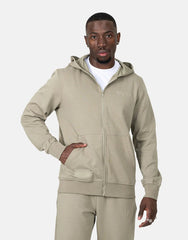 Fade Essential Mens Track Jacket In Taupe