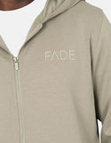 Fade Essential Mens Track Jacket In Taupe