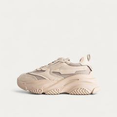 La Her Womens FD-20 Sneakers In Beige