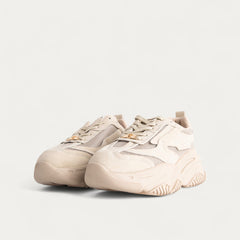 La Her Womens FD-20 Sneakers In Beige