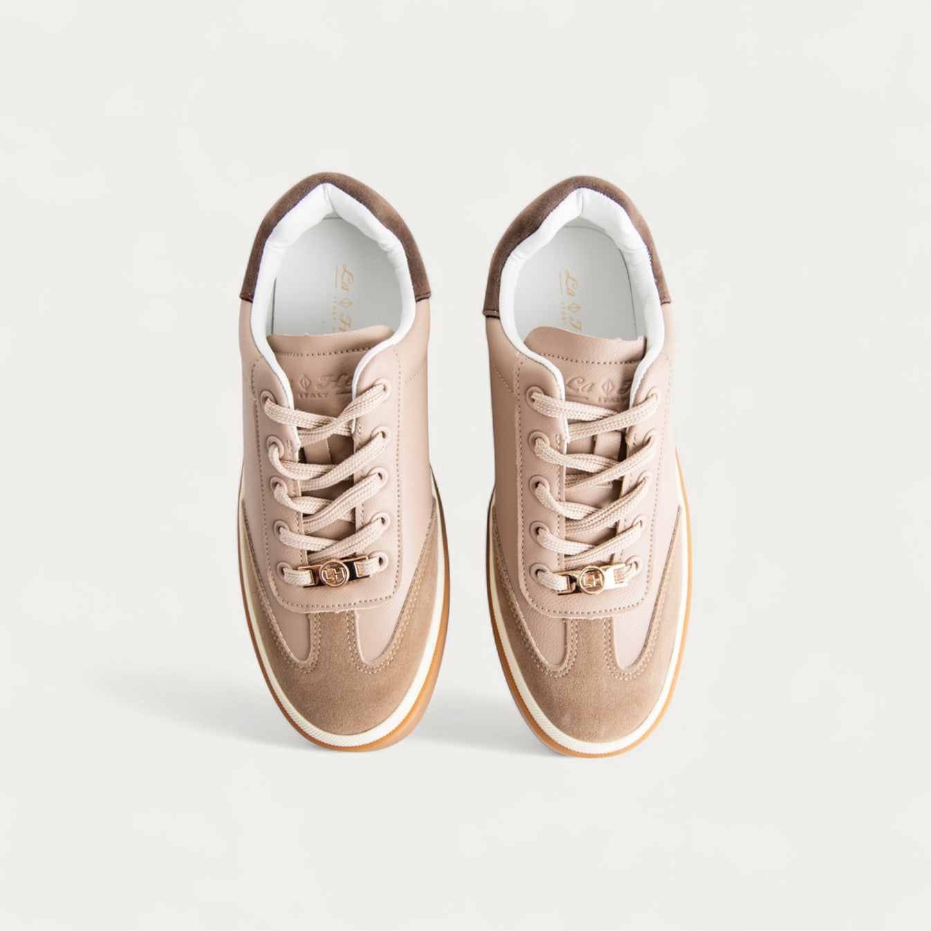 La Her FD-24 Sneakers In Taupe