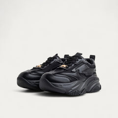 La Her Womens Sneakers In Black