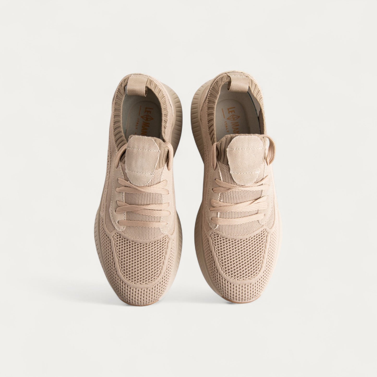 Le Manne Mens BHP-23 Shoes In Beige