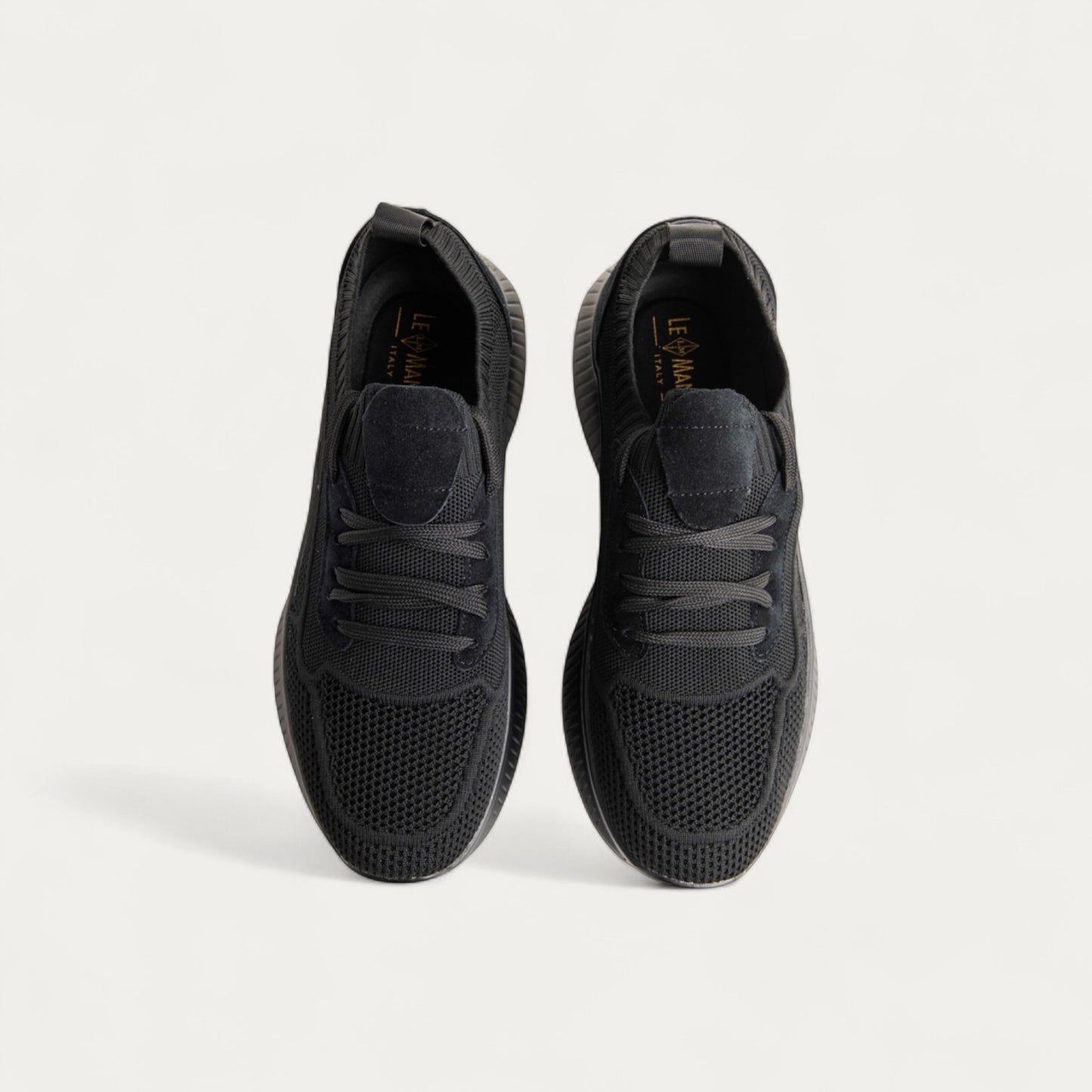 Le Manne Mens BHP-23 Shoes In Black