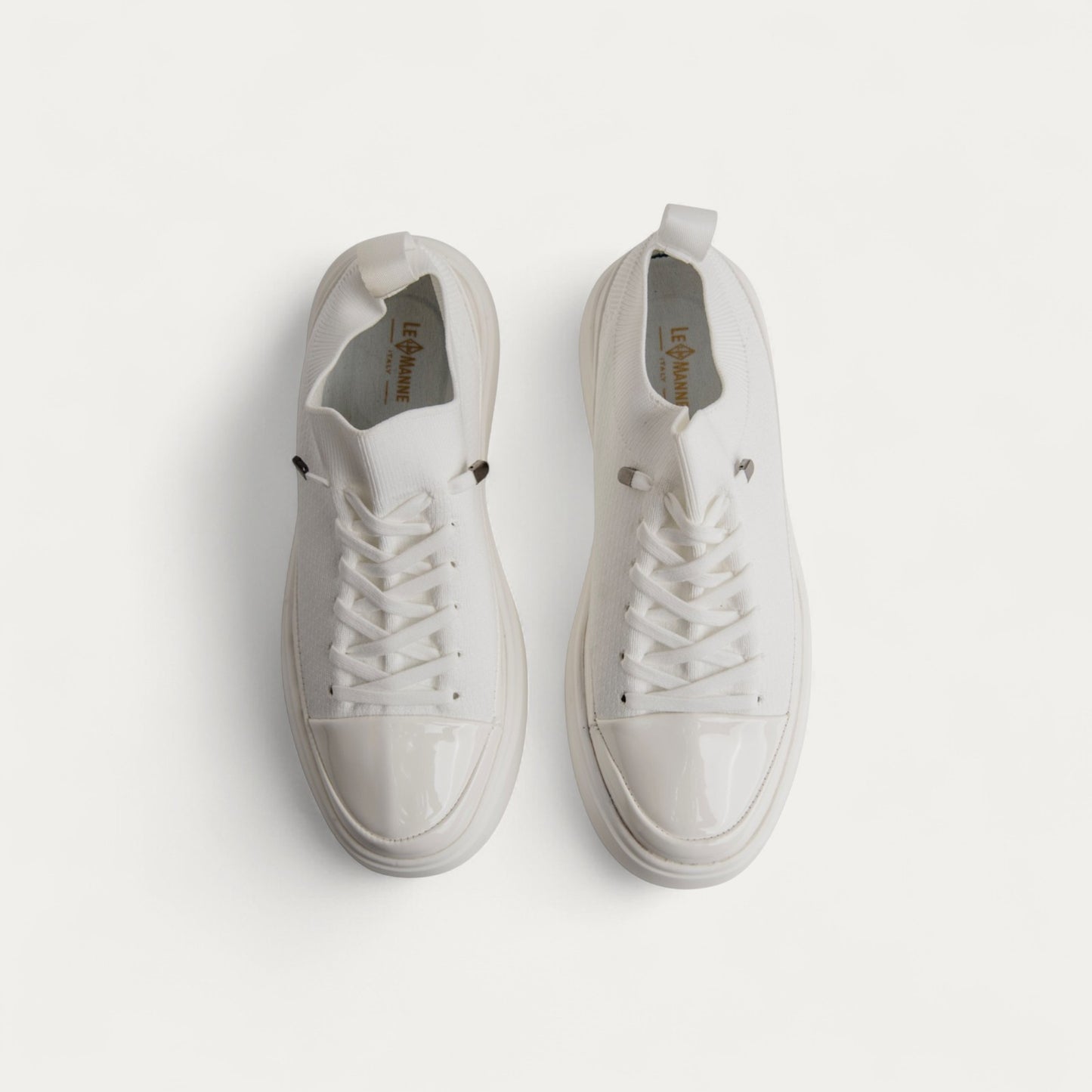 Le Manne Mens BHP-11 Shoes In White