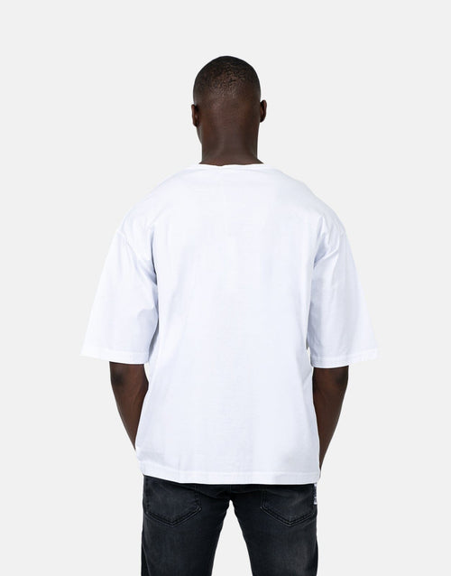 Les Hommes Mens Queen King T-Shirt In White