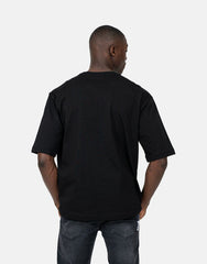 Les Hommes Mens Macro Logo T-Shirt In Black
