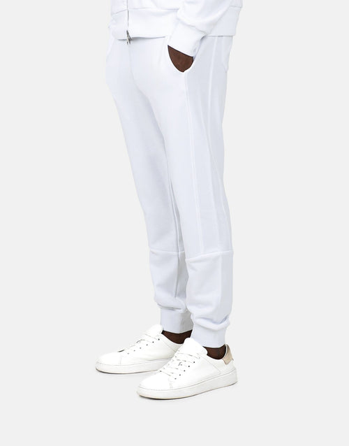 Les Hommes Mens Jogger Sweatpants In White