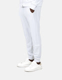 Les Hommes Mens Jogger Sweatpants In White