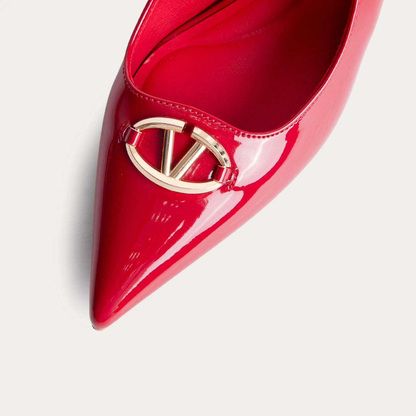 La Her Womens GSP-13 Heels In Red