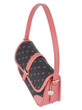 Polo Kelsey Flapover Shoulder Bag In Brown