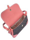 Polo Kelsey Flapover Shoulder Bag In Brown