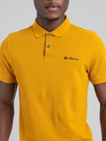 Ben Sherman Ben Polo Mens Golfers In Banana