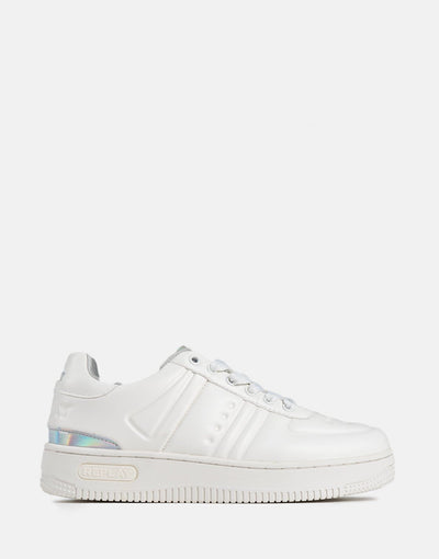 Replay Womens Epic Emboss Shoes Off White