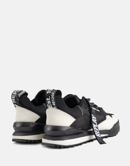 Replay Mens Field Twin Shoes  Black And White