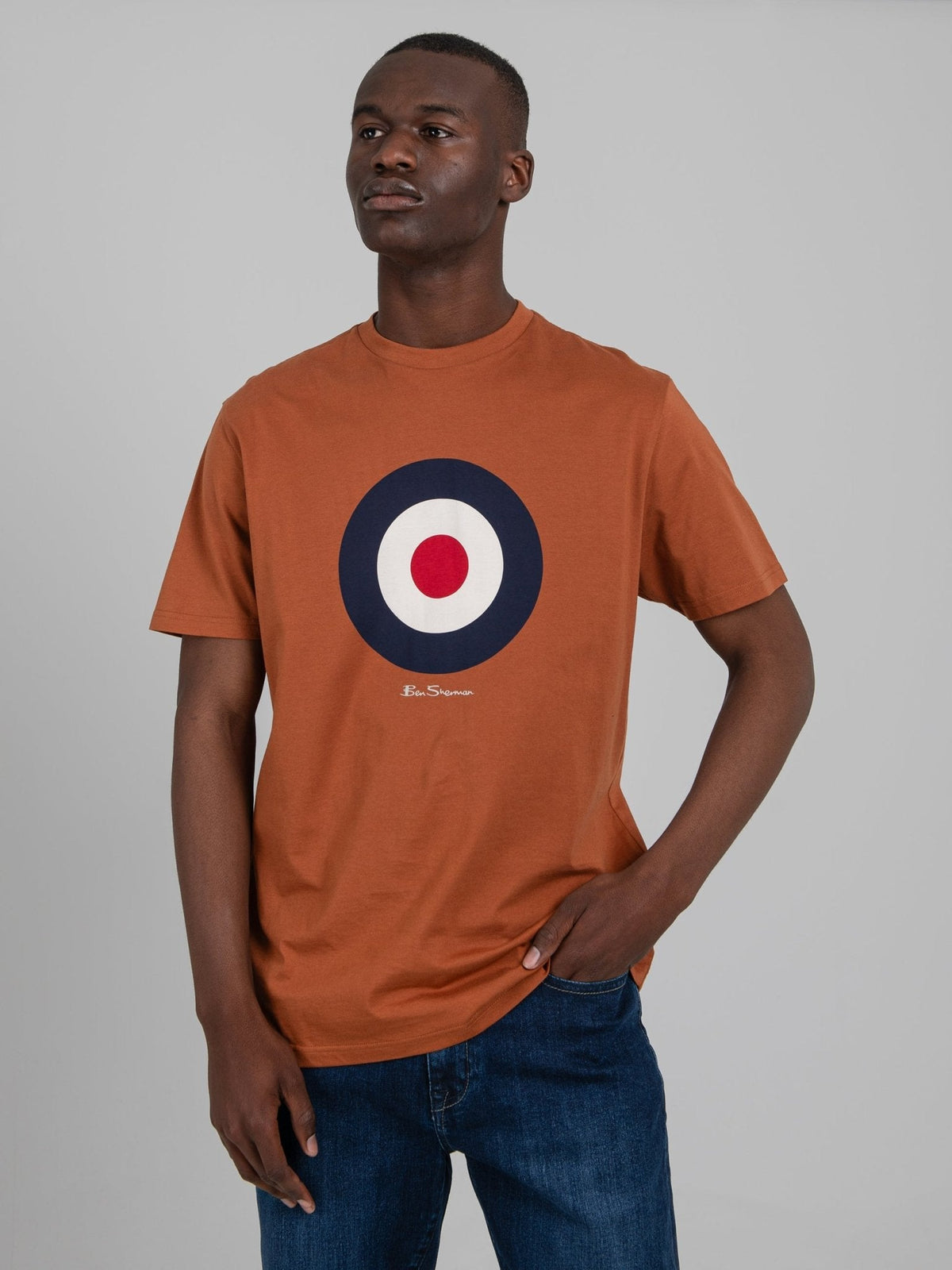 Ben Sherman W47812 Target T-Shirt Mocca