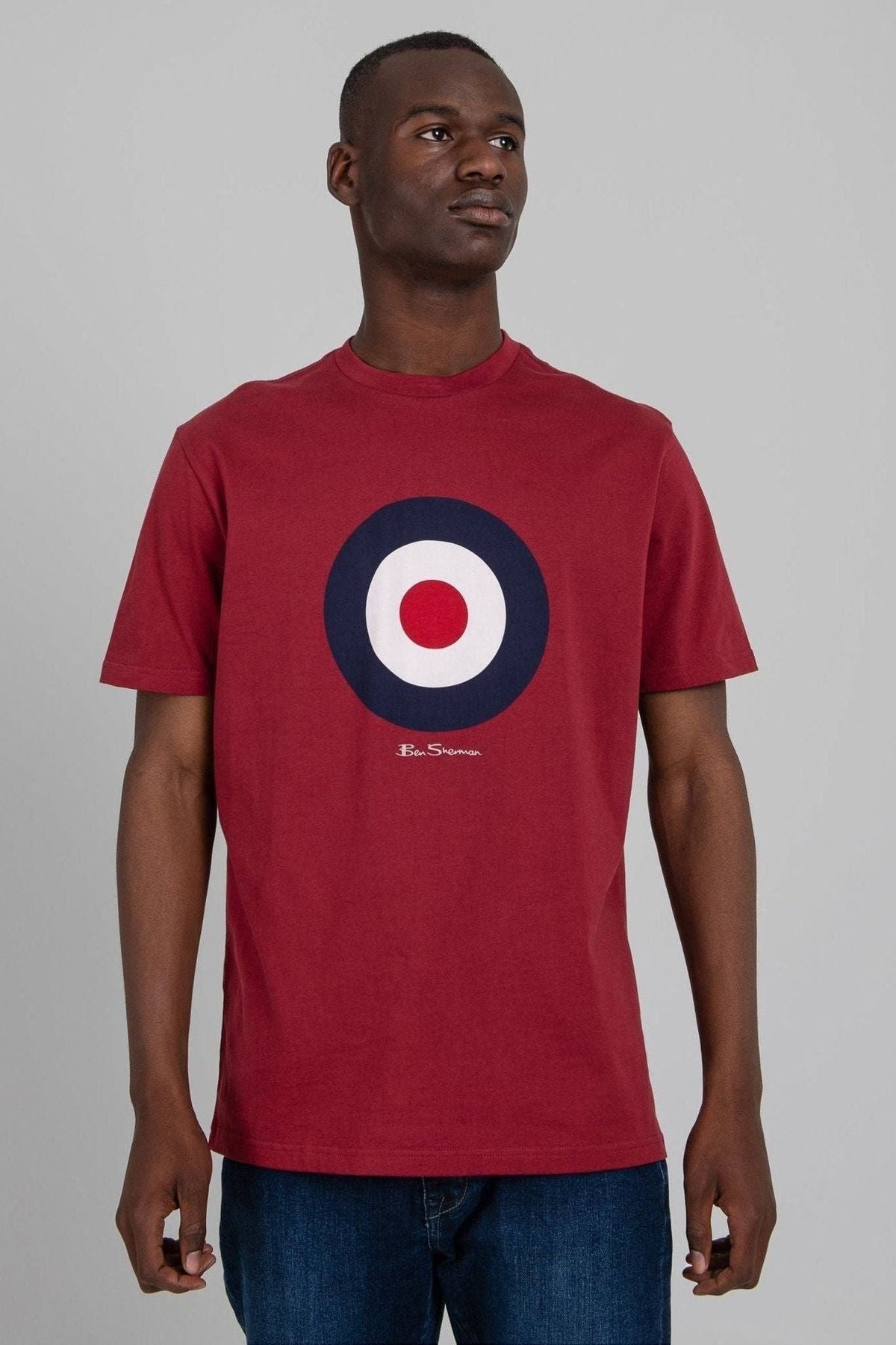 Ben Sherman Target T-Shirt Berry