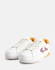 Replay Mens Gemini Star Sneakers Off White