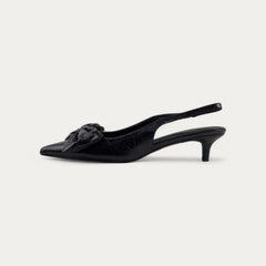 La Her Womens Vela Heels In Black
