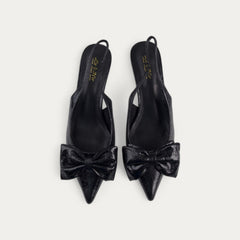 La Her Womens Vela Heels In Black