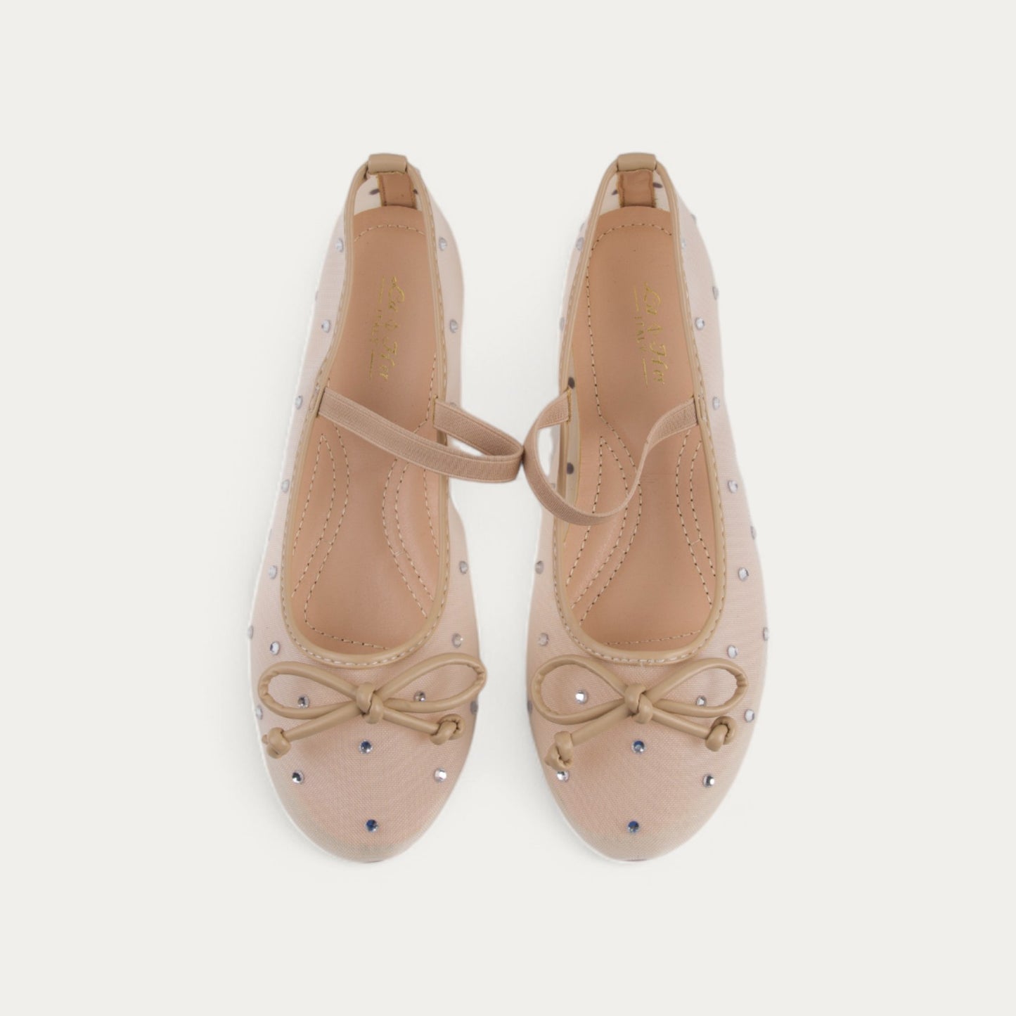 La Her Womens Serin Pumps In Beige