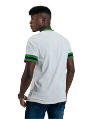 Ben Sherman W23991A B Tee Shirt Col Block Slv Green