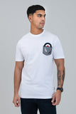 Ben Sherman Mens Target Pocket White T-Shirt