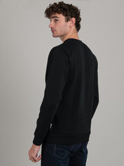 Ben Sherman Wbsc05 Mens Target Crew Sweater Black