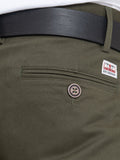 Ben Sherman Mens Chino Shorts In Olive