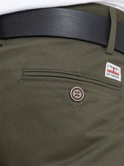 Ben Sherman Mens Chino Shorts In Olive