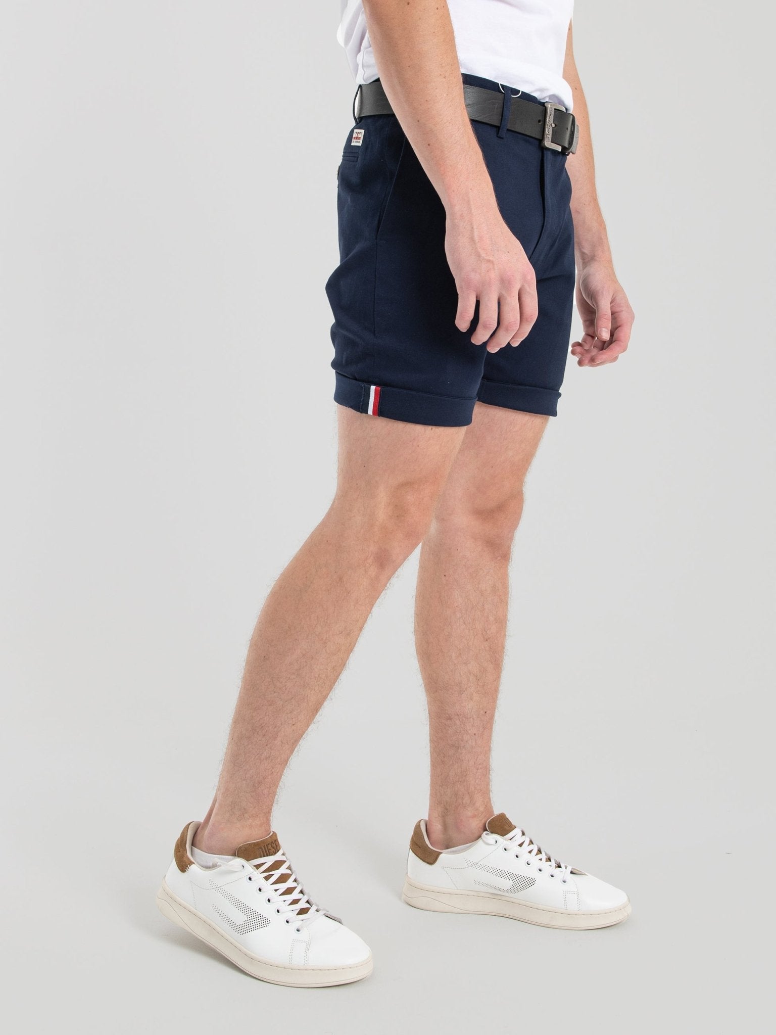 Ben Sherman Mens Chino Shorts In Navy