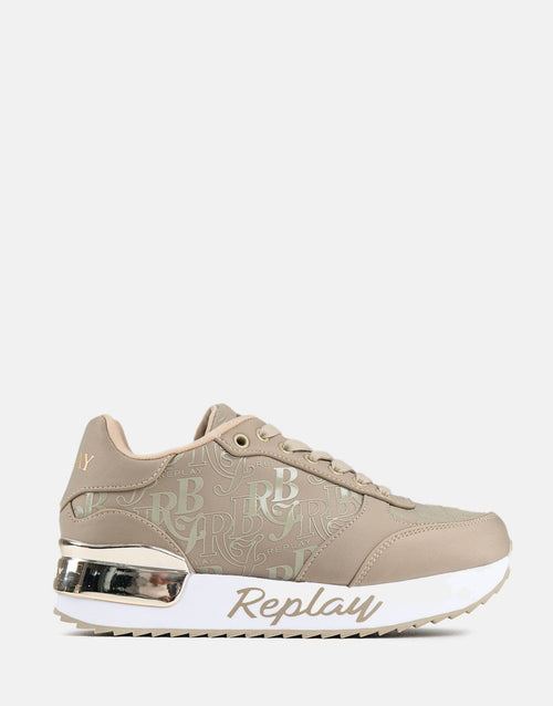 Replay Womens Penny Rbj Shoes Beige