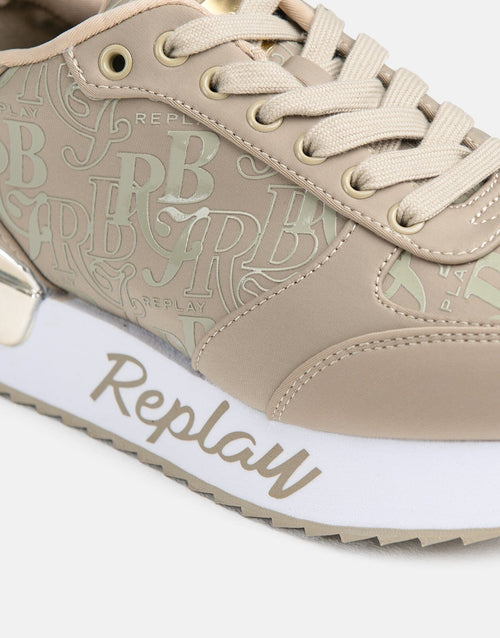 Replay Womens Penny Rbj Shoes Beige