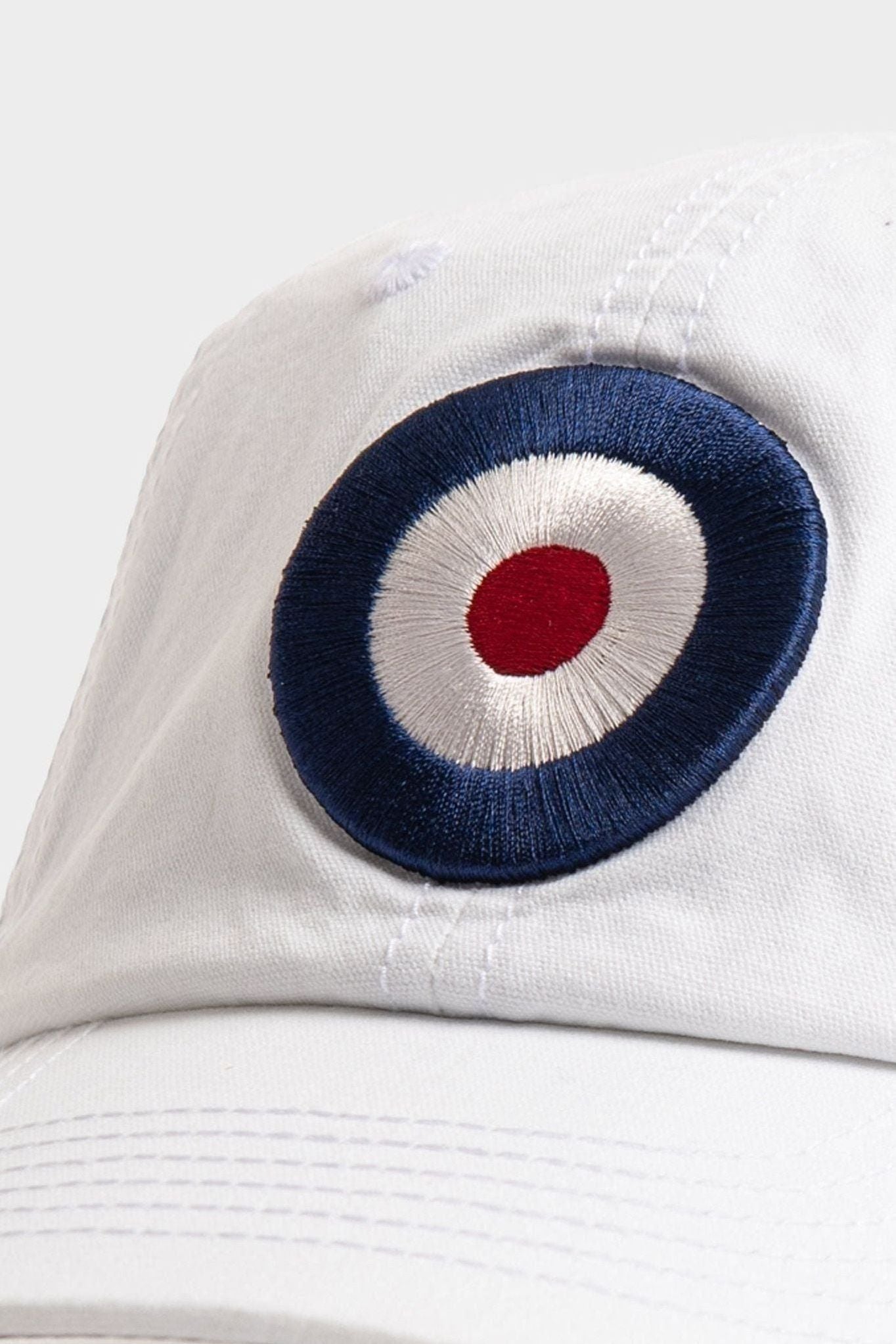 Ben Sherman Mens Bs Target White Cap