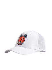 Ben Sherman Bshead050 Happy Bear Trucker Cap White