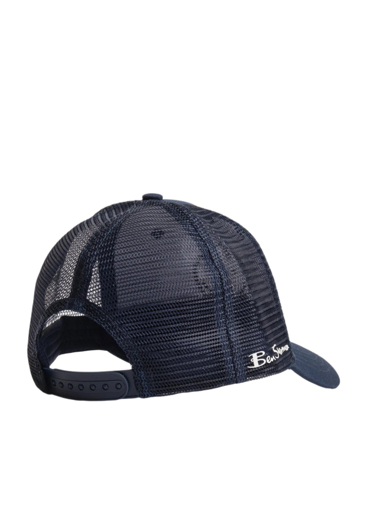 Ben Sherman Bshead050 Happy Bear Trucker Cap Navy